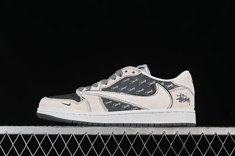 All categories Air Jordan Jordan series basketball shoes Air Jordan 1 Low High-end customized low-top sneakers Travis Scott x Fragment Design x Air Jordan 1 Low OG SP AJ1 Joe 1 Stussi joint-black coffee low-top cultural casual sneakers XZ3398-002